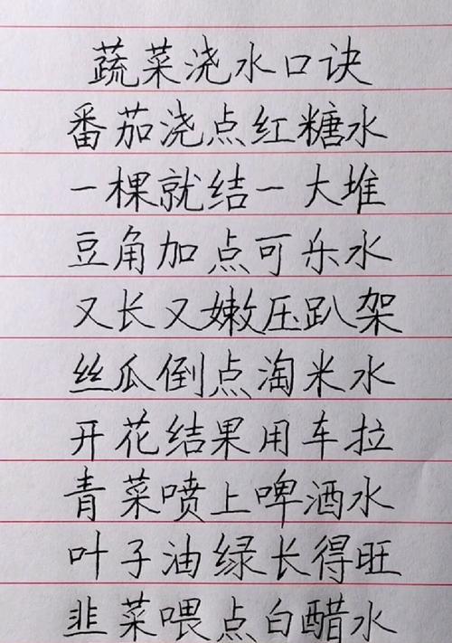 番茄浇水法（掌握浇水原则和正确方法，让番茄长势更好）